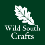 Wild South Crafts logo - text and oak leaf image